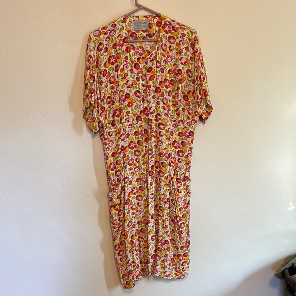 Vintage floral midi from Australia